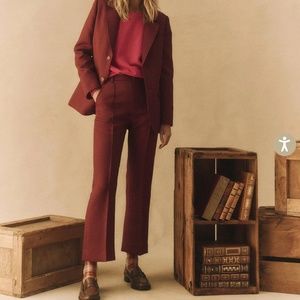 The Geo Jacquard Prim Trouser.